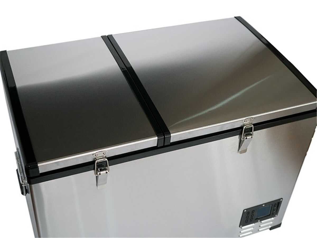 80L Brass Monkey Dual Zone Portable Fridge