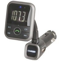 Bluetooth Handsfree with FM Transmitter and 2.1A USB Charger