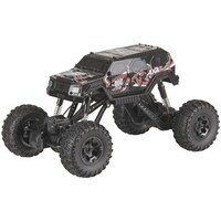 Black 2.4GHz Remote Control Rock Crawler - 1:10 Scale