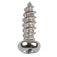 No.4 x 6mm Steel Self Tapping Screws - Pk.25