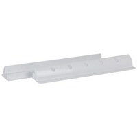 White ABS Solar Panel Spoiler Mounting Brackets - Pair