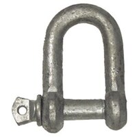 Dee Shackles - Galvanised - 6mm Absolute Max Breaking Strain 400kg