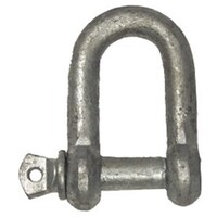 Dee Shackles - Galvanised - 10mm Absolute Max Breaking Strain 900kg