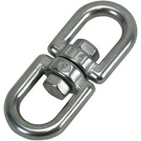 Eye Type Anchor Swivels - Stainless Steel - 6mm Max Working Load 1350kg