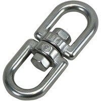 Eye Type Anchor Swivels - Stainless Steel - 8mm Max Working Load 2500kg