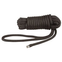 Black Nylon Moring/Dock Line 12mm x 7m