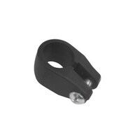 Canopy Tube Coupling Clamps - Black Suits 25mm Tube