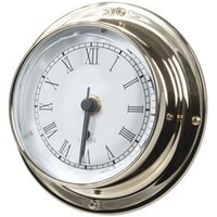 Brass Clock 120 x 37mm