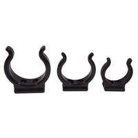 Tube Holders - 19mm Black