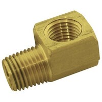 Right Angle Fittings - Elbow 1/4" NTP Female-to-1/4" NTP Male