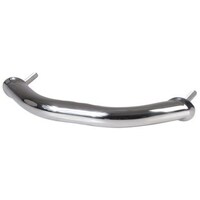 Handrail 316 Stainless Steel - Wave Pattern Grip - 25mm dia x 260mm Long