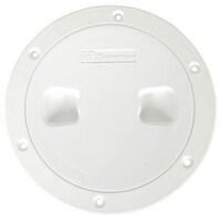 Deck Plate / Inspection Covers - 100mm 4" White