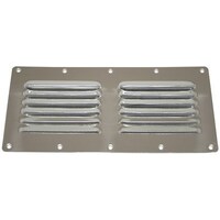 Louver Vents - Stainless Steel - 230mm x 115mm