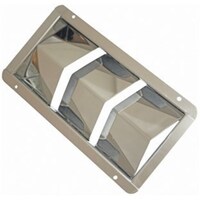 Bess Louver Vents "V" Type - Stainless Steel - 3 Louvre