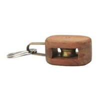 Teak Key Ring