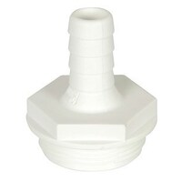 Trudesigns Polymer Plumbing Fittings - 1½" BSP Male to ¾" Barb (19mm)