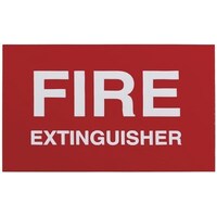 Adhesive Fire Extinguisher Sign 100x30mm