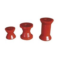 3IN  KEEL ROLLER RED 17MM