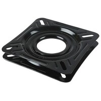 Seat Swivels - Black 175mm Square - Economy