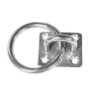 Eye Plate with Ring Stainless Steel (304 Grade) - 8mm