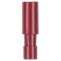 4mm Bullet Female - Red - Pk.8