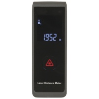 Mini laser Distance Meter - 20m QM1626Makes light work of taking area measurements.