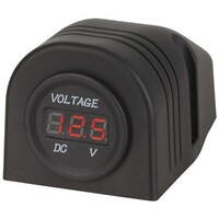 Panel/Surface Mount LED Voltmeter 5-30VDC