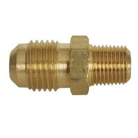 Gas Fittings - 5/16" SAE Male to 1/8" BSP Male
