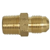 Gas Fittings - 3/8" SAE Male to 3/8" BSP Male AM-RGE060