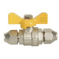 Gas Fittings - 1/2" BSP Flared Ball Valve