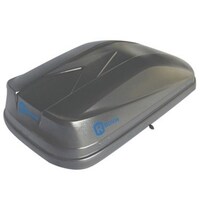 Small ABS Grey Roof Box 139cm Long