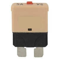 Standard Blade Circuit Breaker 5A - Manual Reset