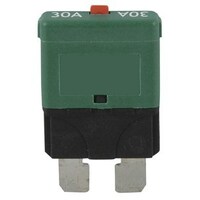 Standard Blade Circuit Breaker 30A - Manual Reset