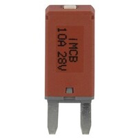 Mini Blade Circuit Breaker 10A - Manual Reset