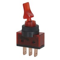 12V Illuminated Toggle RED