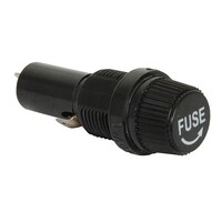 Low Voltage 10A 3AG Panel Mount Fuse Holder