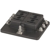 6 Way Blade Fuse Block - Screw Terminal Connection