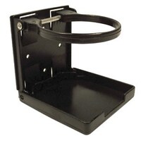 Drink Holder - Adjustable Arms - Black