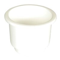 Recessed Drink Holder - White