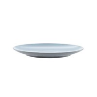 27cm Grey and Blue Sorona Plastic Plate