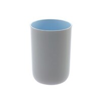525ml Grey + Blue Sorona Plastic Tumbler