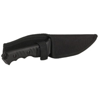 Fixed Blade Knife 245MM with Sheath  TFI526420 stainless with a dull black oxide finish.