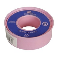 12mm Pink Water Fitting Thread Tape 10m