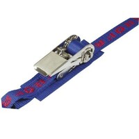 GUNWHALE RATCHET STRAP 25MM HD S/S