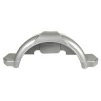 Silver Mudguard for 9-10" Wheel