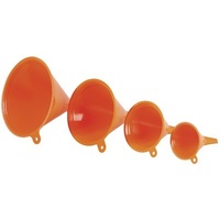 Orange 4 Pack Of Funnels