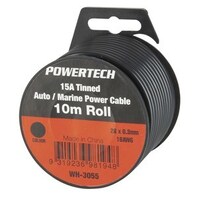 Black 15 Amp DC Power Cable Handy Pack