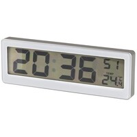 LCD Clock with Thermometer