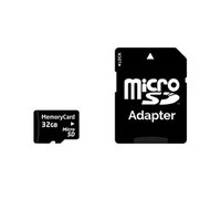 MEM CARD MICRO SD W/ADAPT CLASS 10 32GB