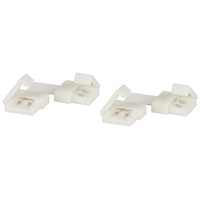 2 Pin LED Strip Connector Corner Joiner – 2 Pack ZD0646Suitable with all 10mm 5050/5060 2 Pin LED strip lights.